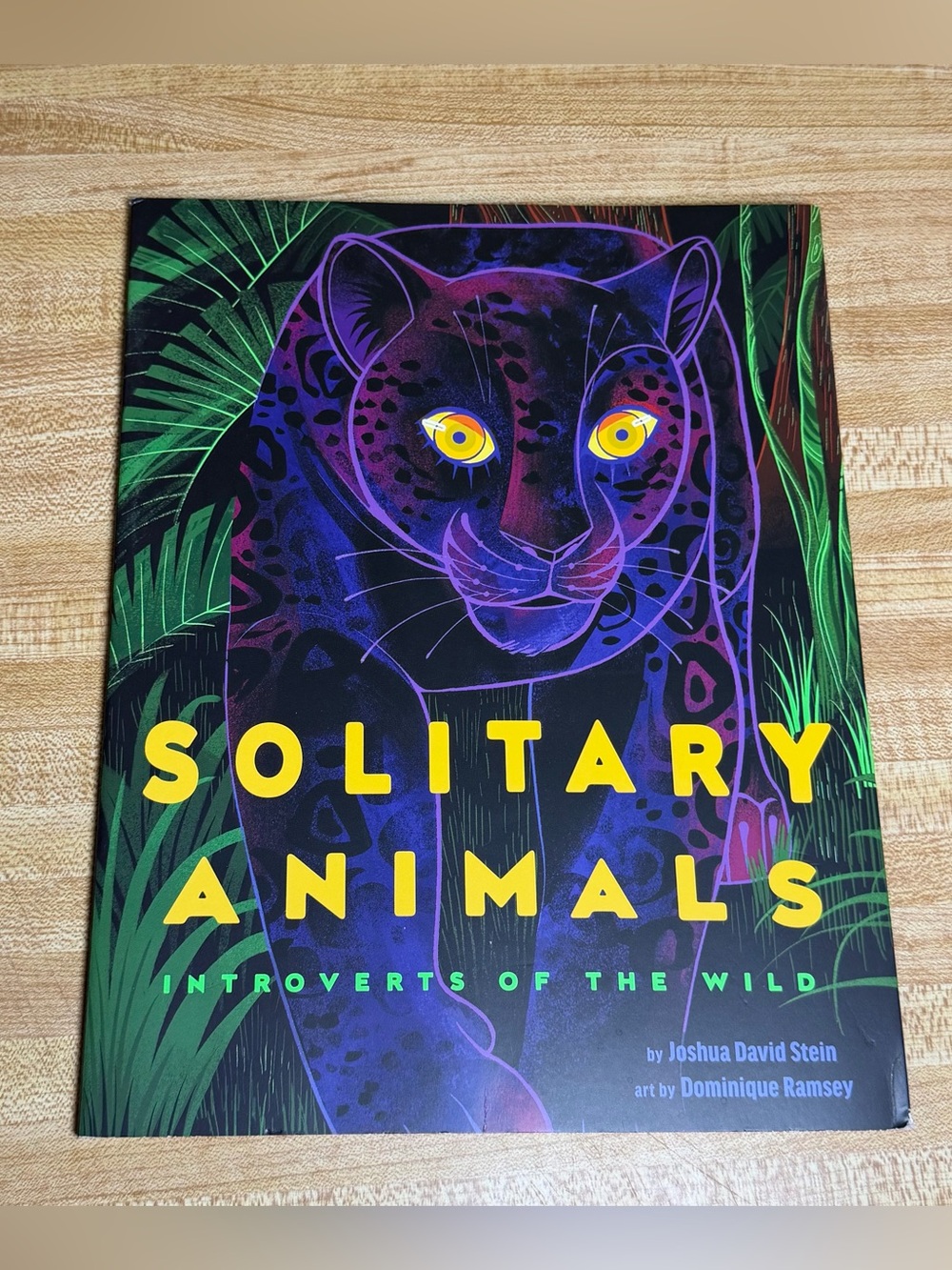 2021 Solitary Animals introverts of the wild by Joshua Stein children's‎ book